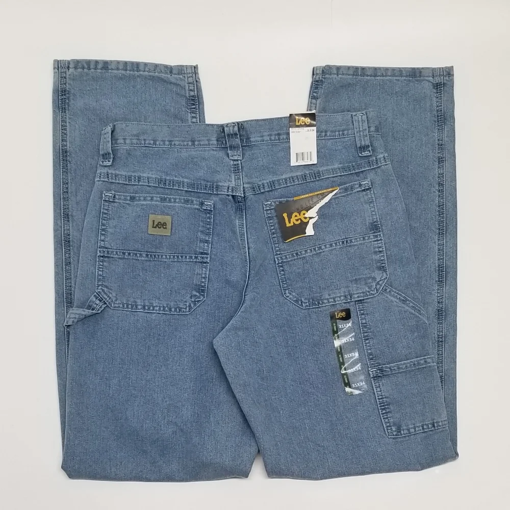 NWT MEN'S LEE CARPENTER JEANS 31 x 34 - Picture 3 of 9